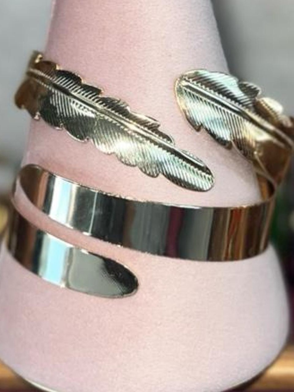 Gold tone arm cuff set - Women Jewelry